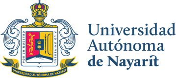 Escudo e isologo de la Universidad Autónoma de Nayarit